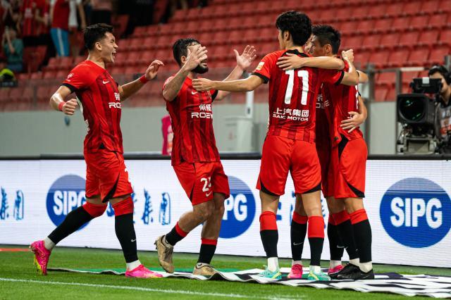 开云-【中超】吕文君卡隆破门 上海海港2比1逆转津门虎